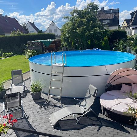Kleine Gemuetliche Einliegerwohnung Mit Garten Und Pool Nordstemmen Dış mekan fotoğraf