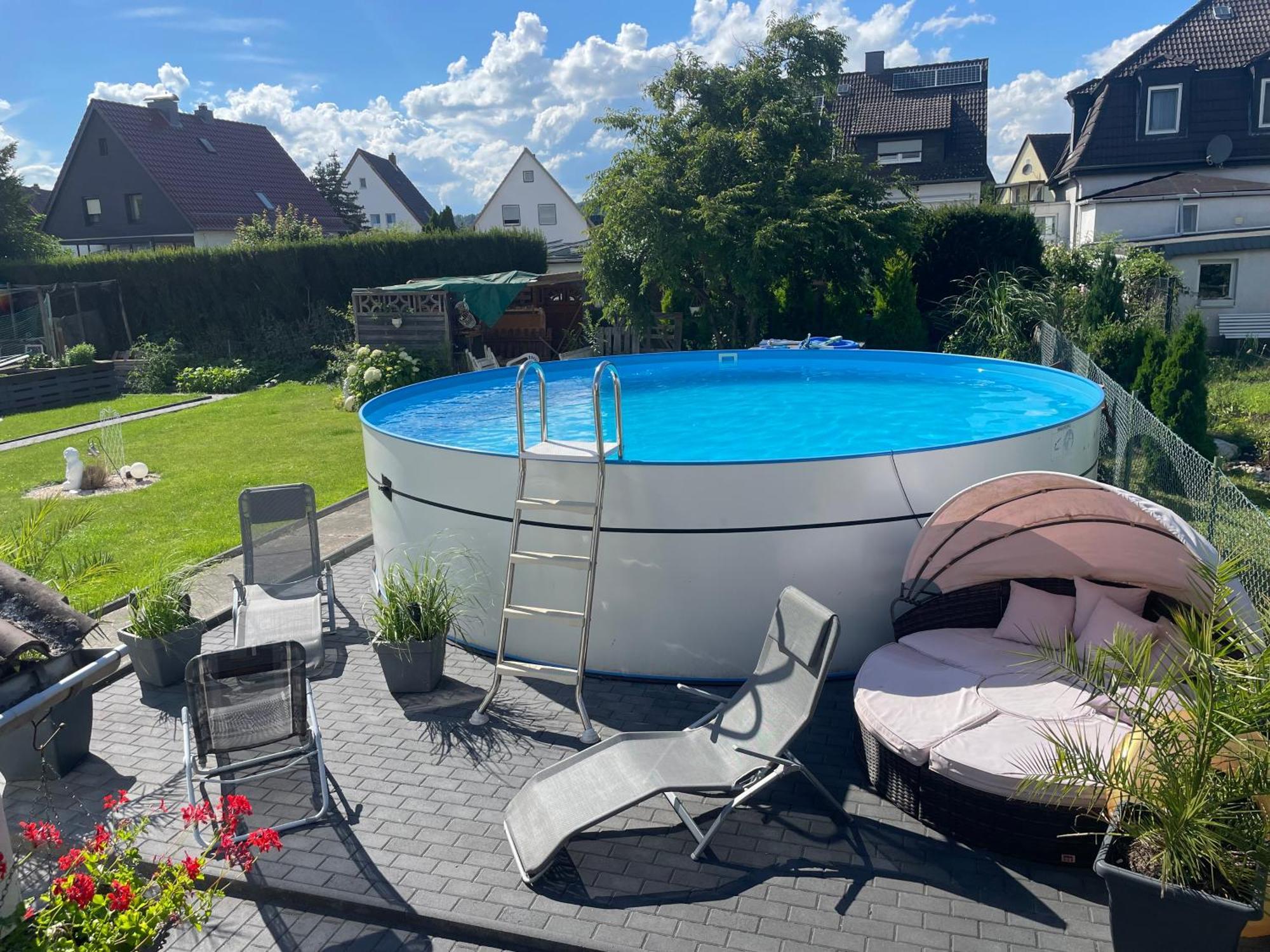 Kleine Gemuetliche Einliegerwohnung Mit Garten Und Pool Nordstemmen Dış mekan fotoğraf